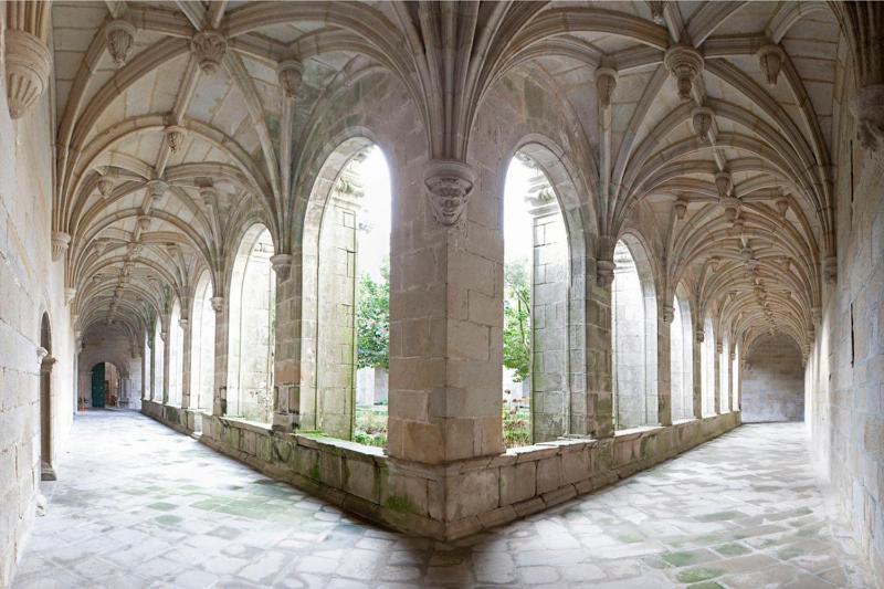 Hospederia Monasterio De Poio Hotel Eksteriør billede